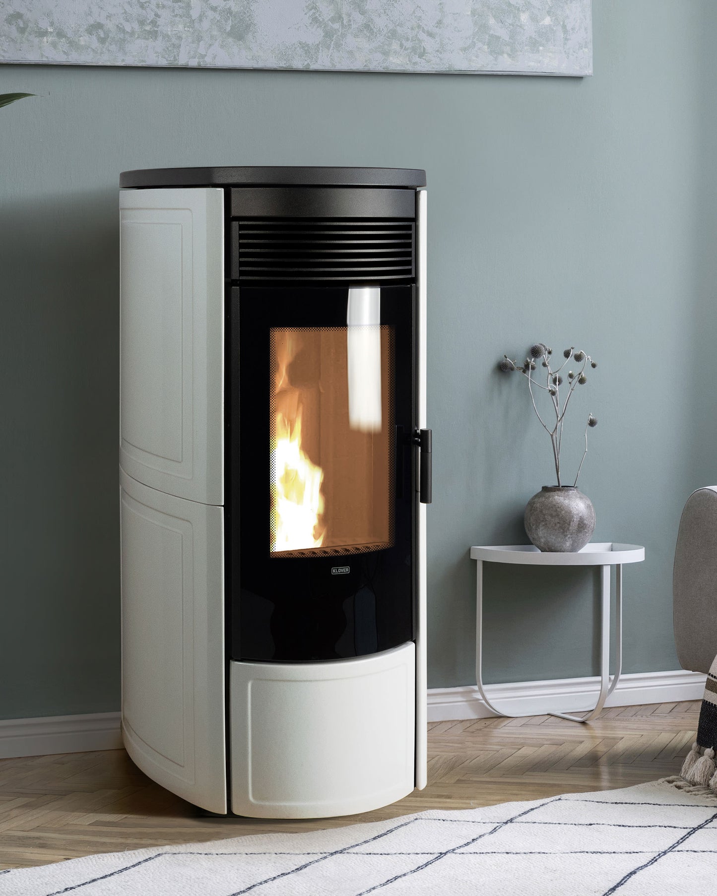 Stufa a Pellet Klover Omega 120s Plus – Potenza ed Efficienza per il Tuo Comfort