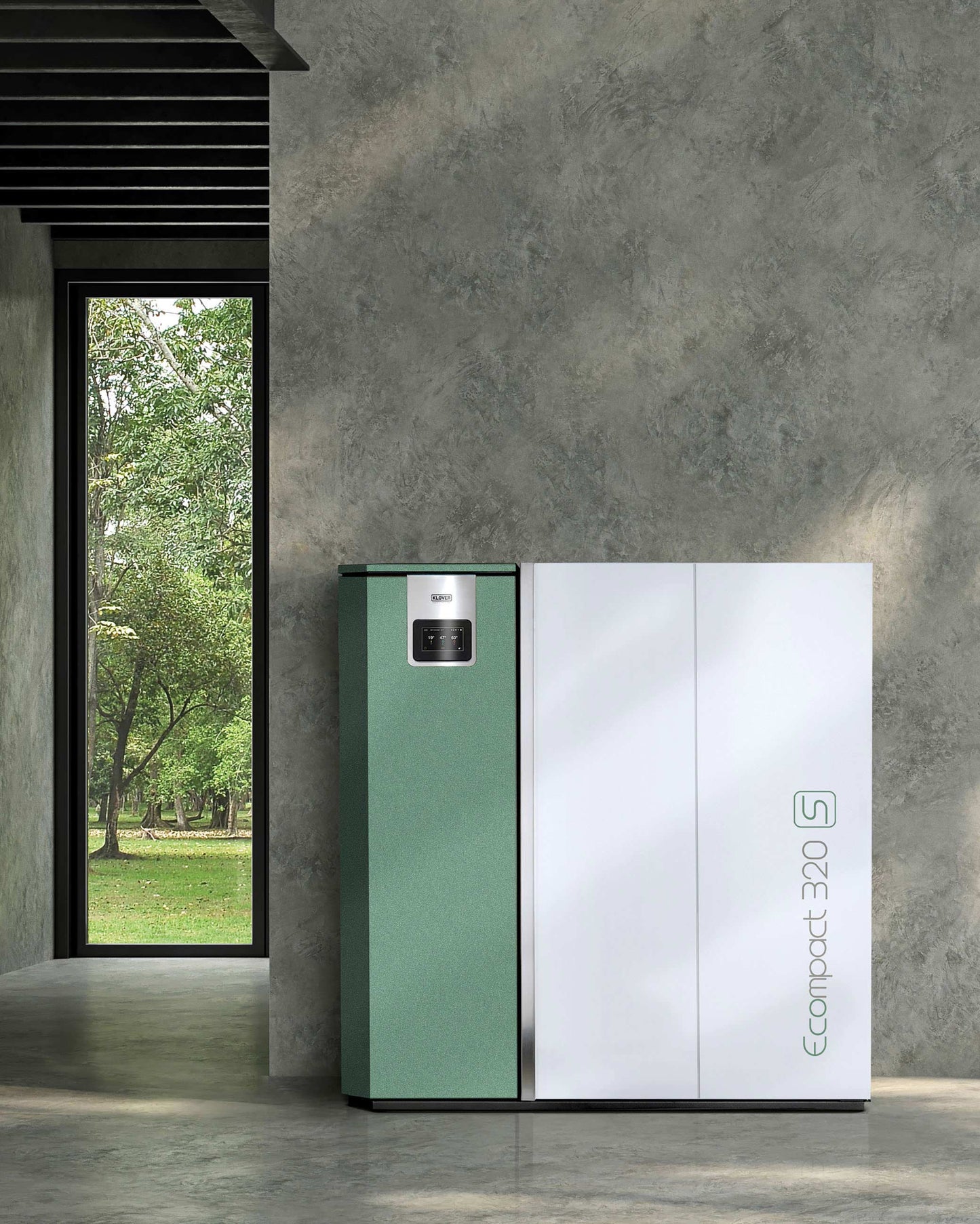 CALDAIA A PELLET KLOVER ECOMPACT 320s 29,77KW