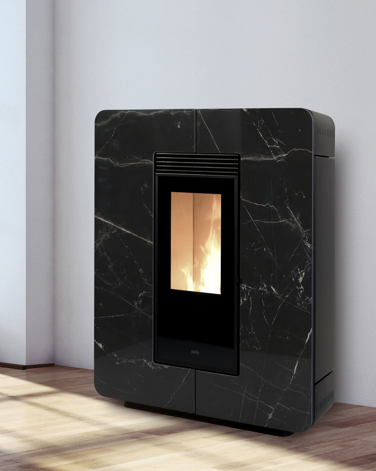 Stufa a Pellet Klover Astra Turbo Stone Gres 90s – Design Elegante e Prestazioni Avanzate