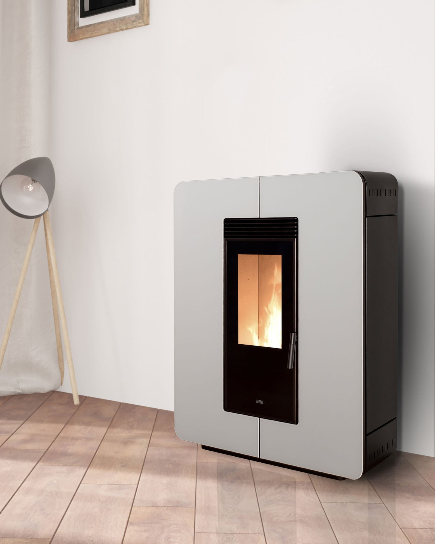 Stufa a Pellet Klover Astra Turbo Glass 90s – Design Elegante e Prestazioni Avanzate