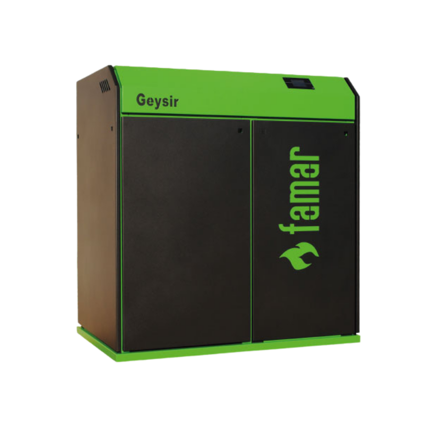 Caldaia policombustibile combinata legna/pellet Famar Geysir - 34 green / 46