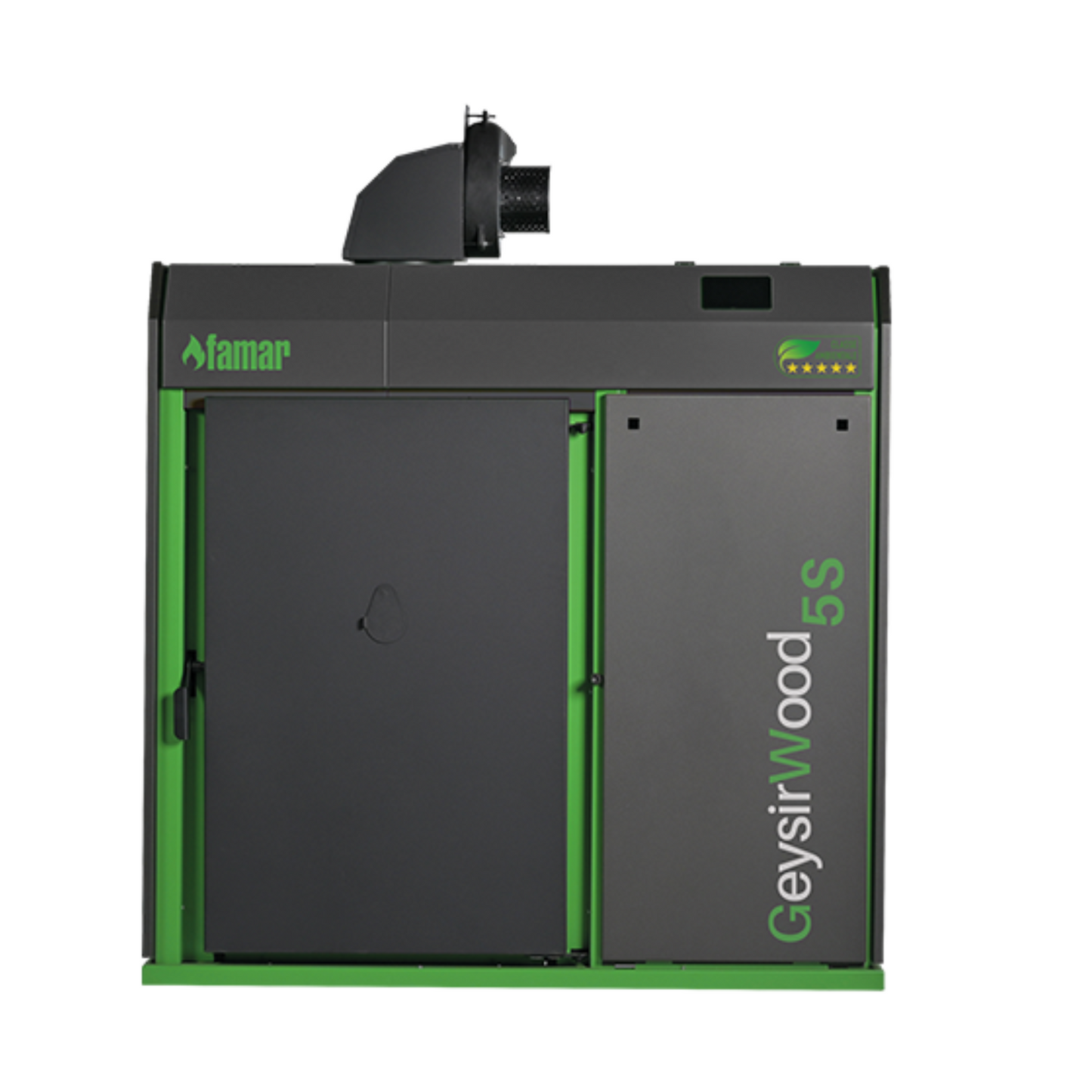 Caldaia policombustibile combinata legna/pellet Famar geysir wood 5s