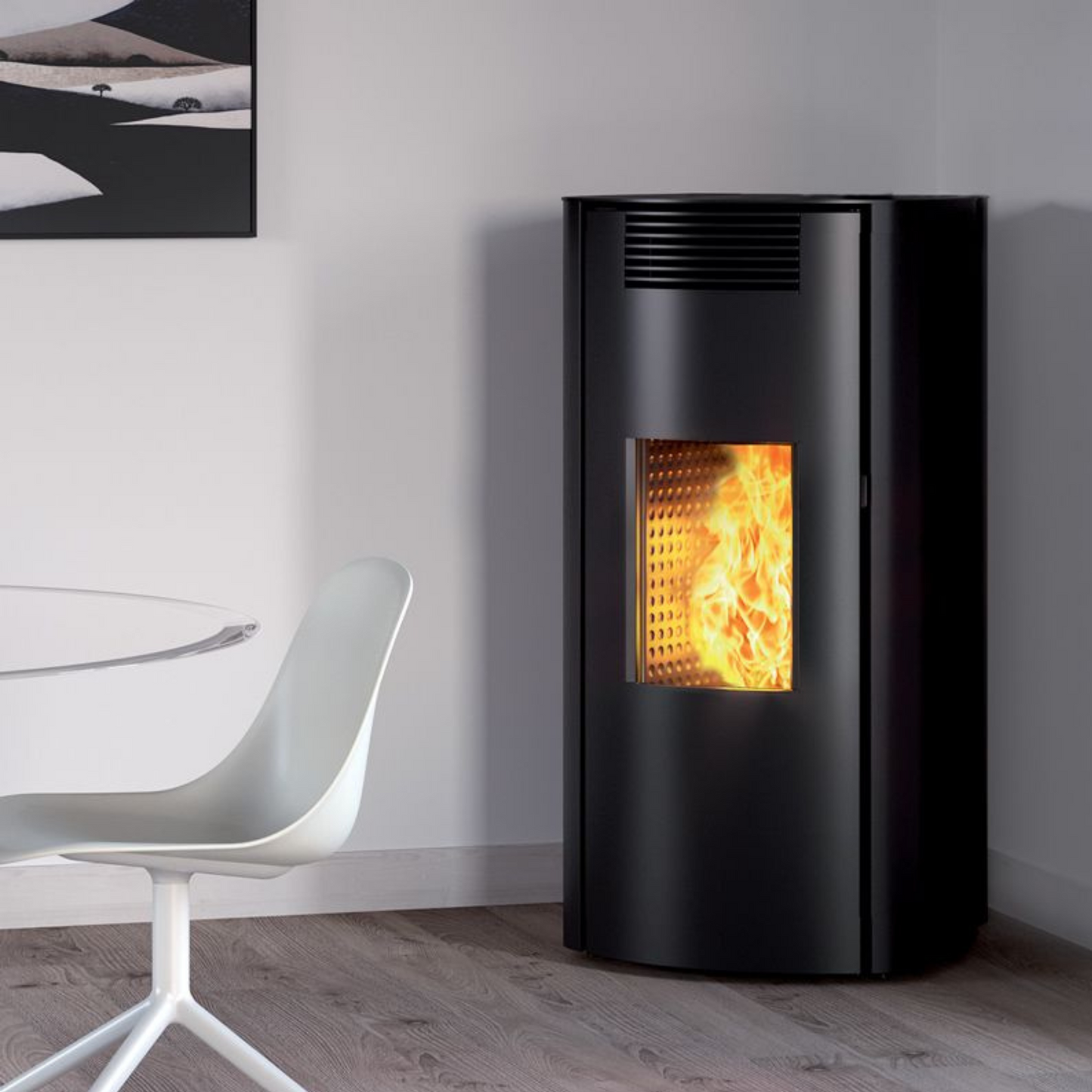 Termostufa a pellet Caminetti montegrappa Boma MW 24kw idro