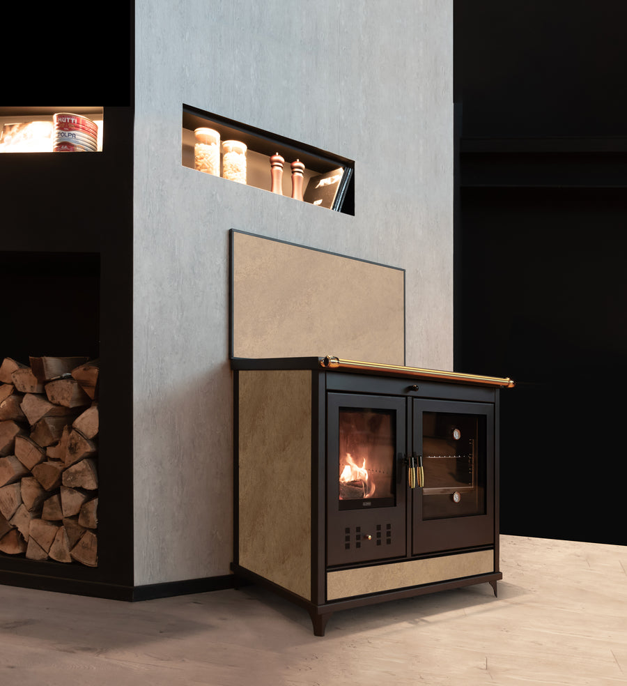 CUCINA A LEGNA KLOVER STAR 90 COUNTRY