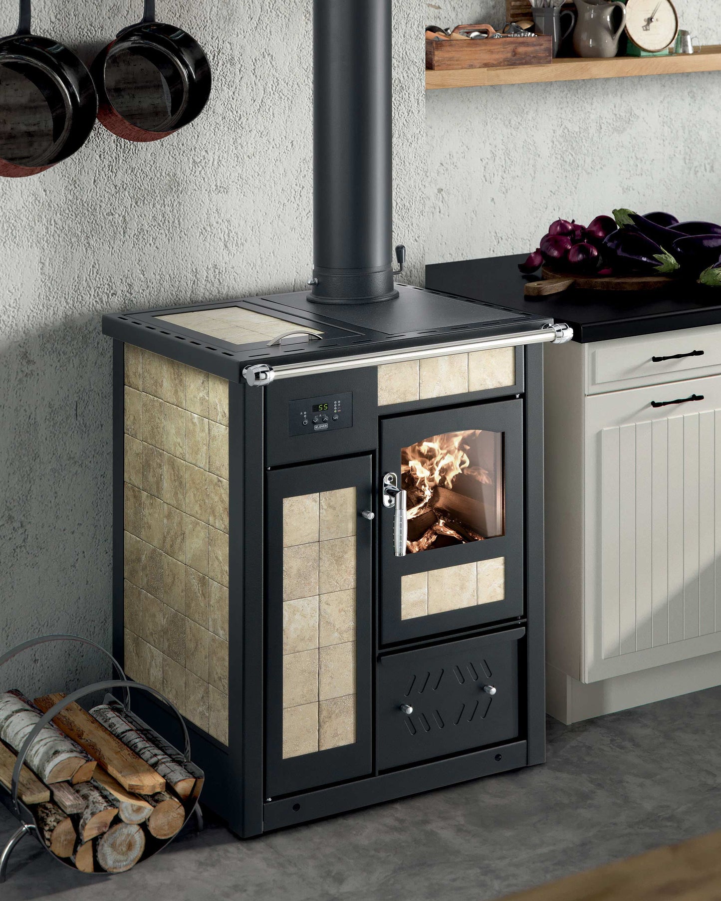 TERMOCUCINA A LEGNA KLOVER STORICA TS-TSP