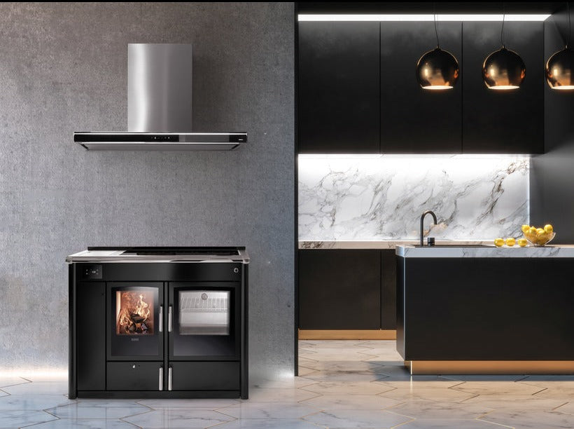 TERMOCUCINA A LEGNA KLOVER ALTEA 110