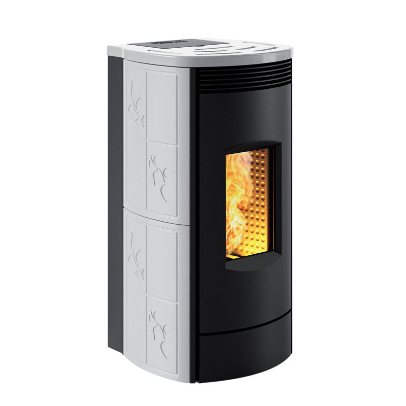 Termostufa a pellet Caminetti montegrappa Alpina MW 24kw idro