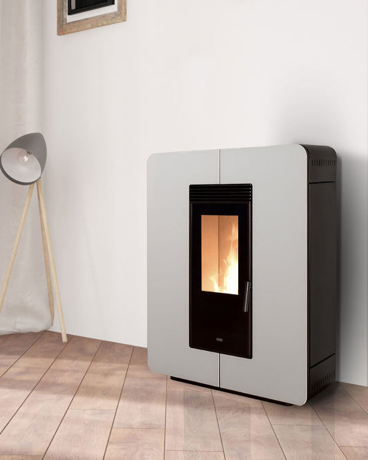 STUFA A PELLET KLOVER ASTRA TURBO GLASS 8,9KW