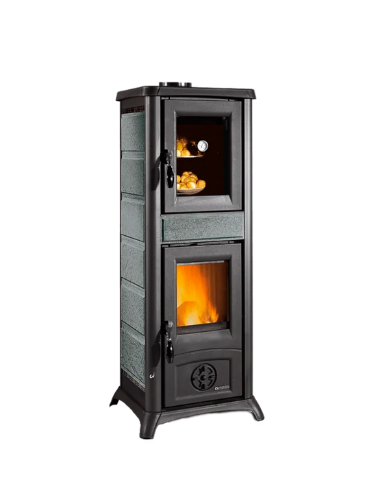 NORDICA Stufa a legna con forno GEMMA FORNO.165 PETRA - 7.3 kW 209 m³