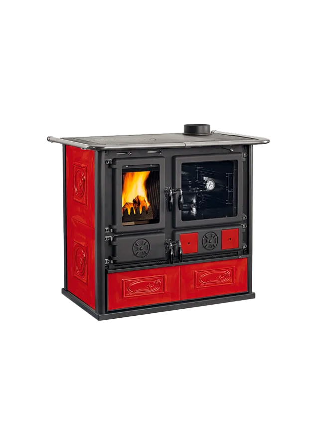 NORDICA Stufa a legna ROSA VST.16 CERAMICA - 8.8 kW 252 m³