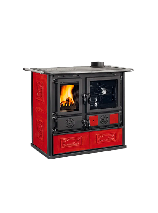 NORDICA Stufa a legna ROSA VST.16 CERAMICA - 8.8 kW 252 m³