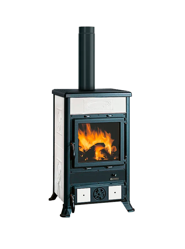 NORDICA Stufa a legna ROSSELLA R1.16 CERAMICA - 9 kW 258 m³