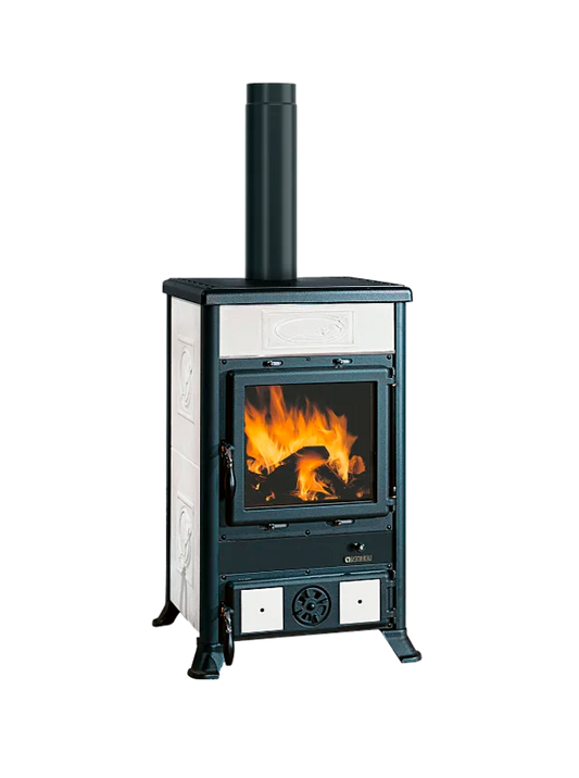 NORDICA Stufa a legna ROSSELLA R1.16 CERAMICA - 9 kW 258 m³
