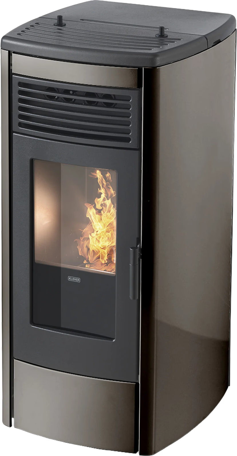 KLOVER Termostufa a pellet THERMOAURA 120s - 15,8kW 140mq
