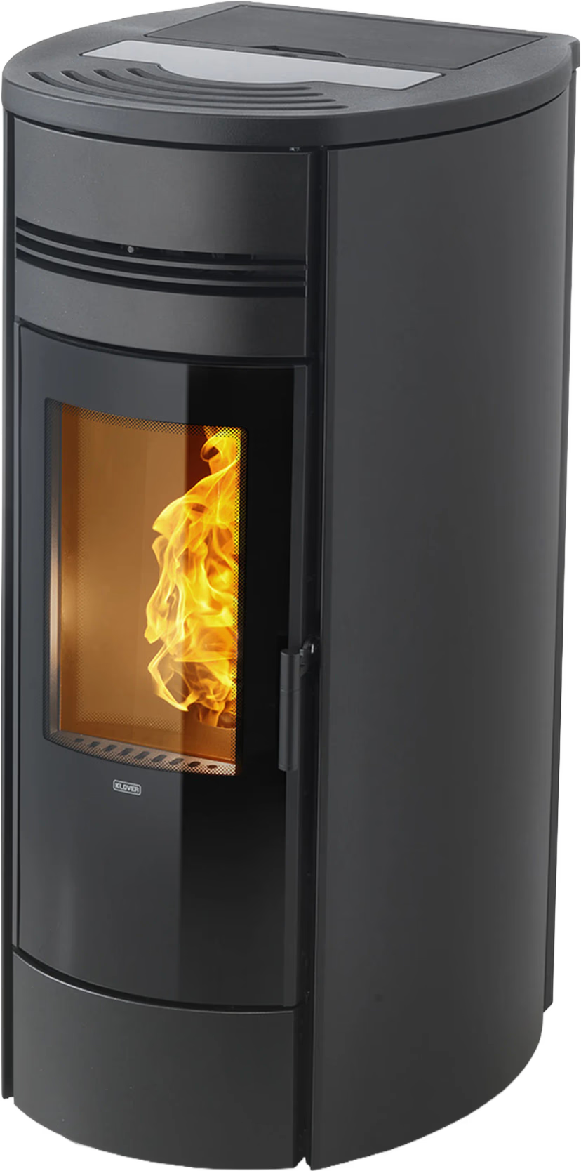 KLOVER termostufa a pellet STYLE 21 — 23,1 kW e fino a 250 m² riscaldabili